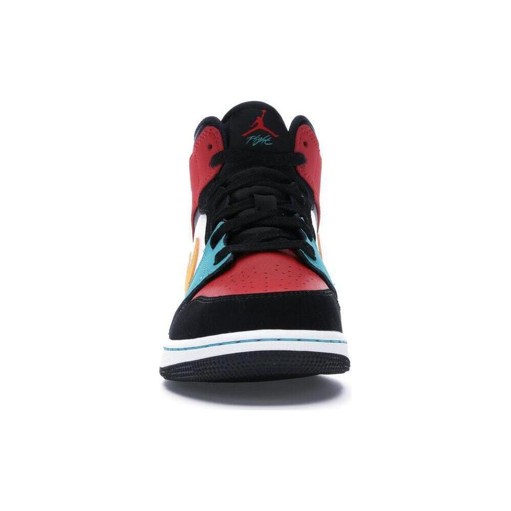 Jordan 1 Mid Bred Multicolor GS 554725-125