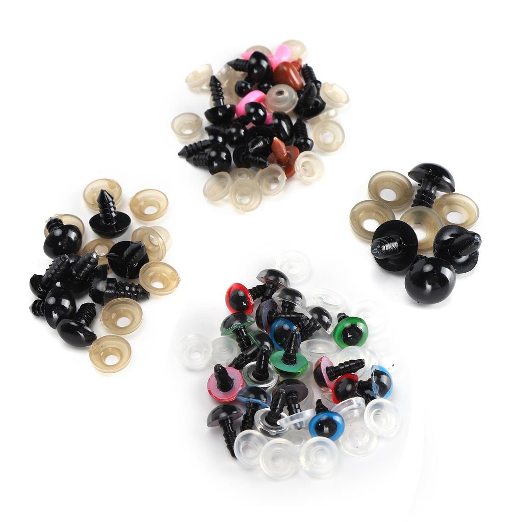 Plastic Eyes Noses with Washers Plush Doll Teddy Bear Stuffed Animals DIY Toy Accessories