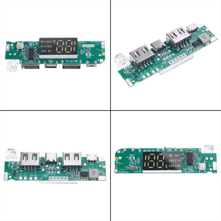 3.7V Dual USB 5V2A Power Bank Motherboard Module DIY Power Bank Mobile Power