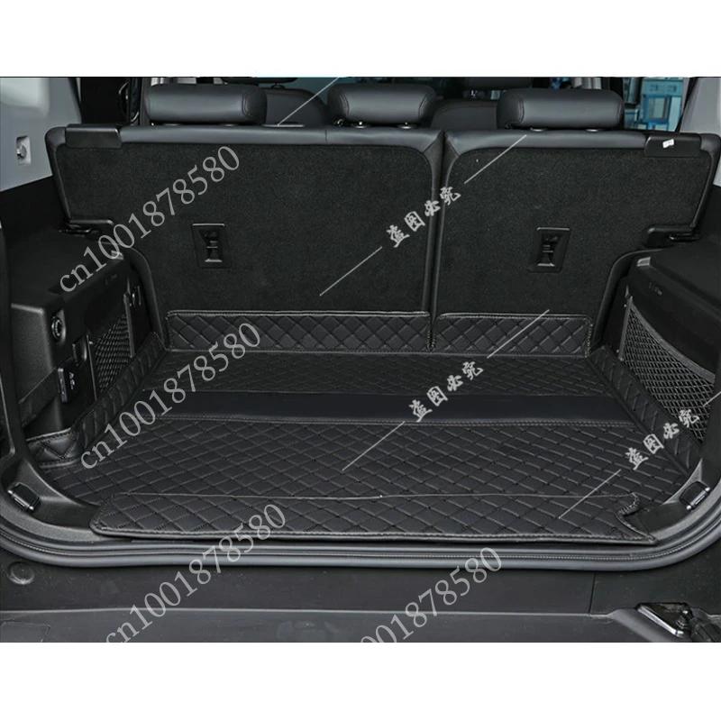For Jetour T2 Traveler 2023 2024 Trunk Mats Leather Durable Cargo Liner Boot Carpets Interior Luggage Full Cover Car Accessories