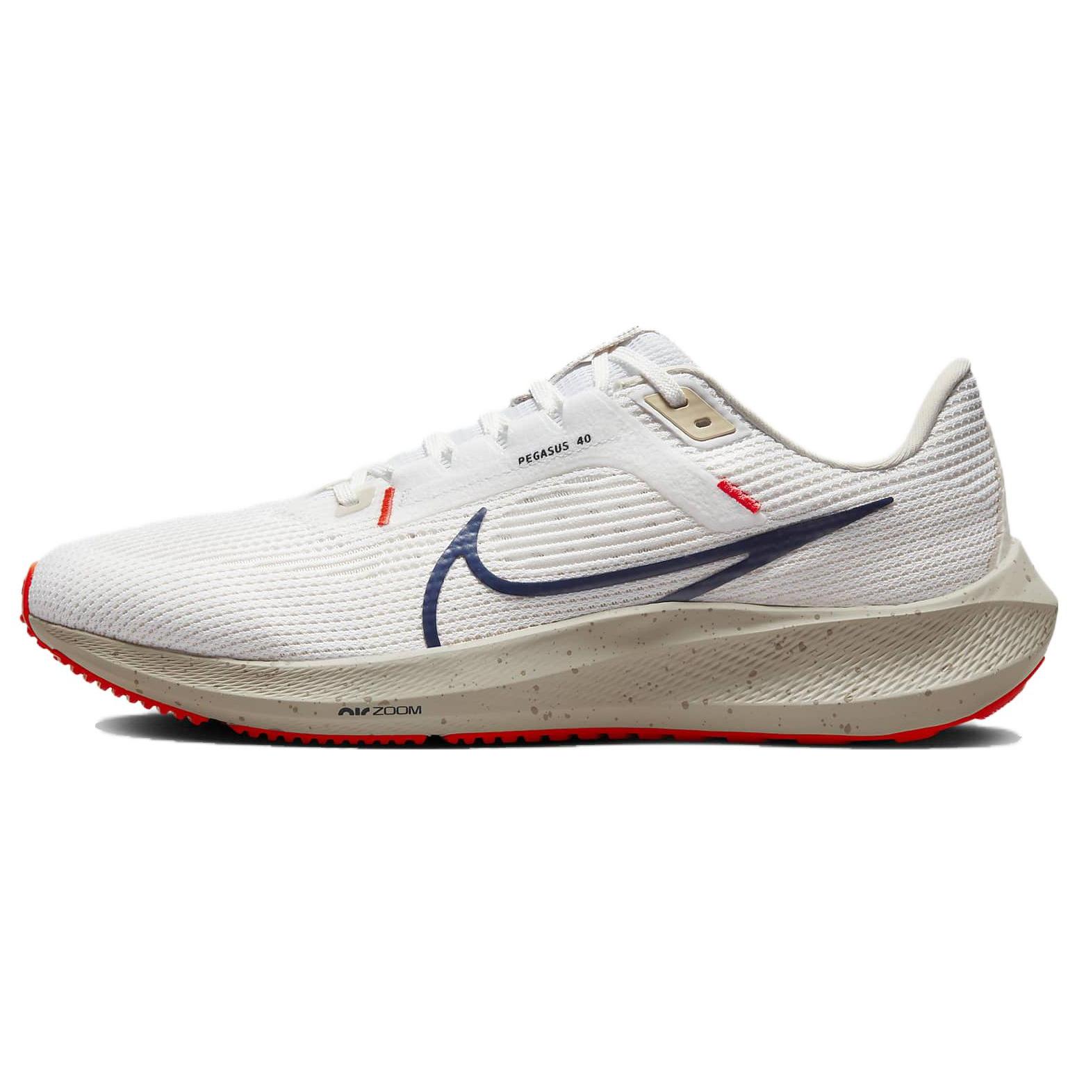 

Кроссовки Nike Air Zoom Pegasus 40 Белый Обсидиан(ДВ3853-100) 41