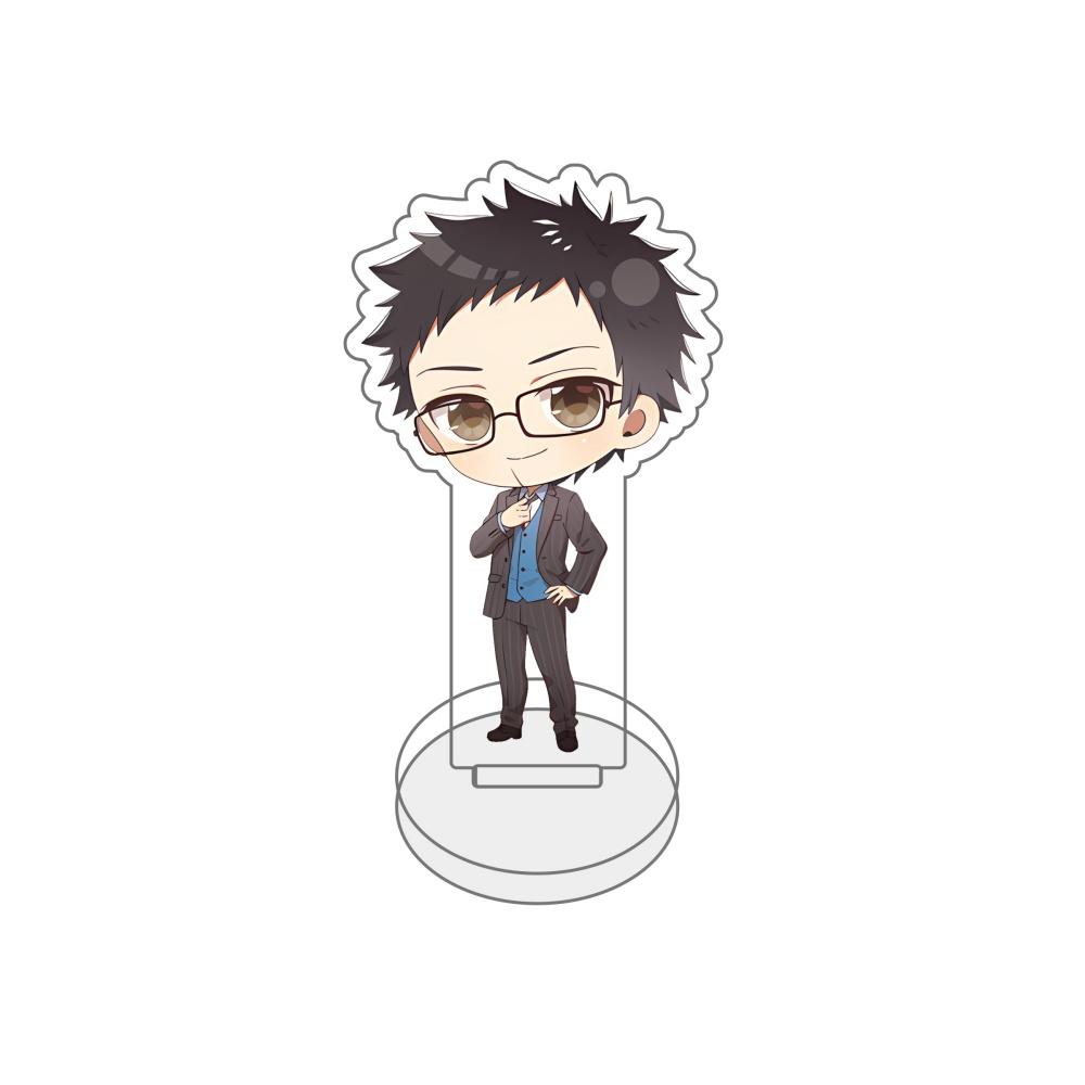 Anime Katekyo Hitman Reborn Acrylic Stand Figure Key Sawada Tsunayoshi Hibari Kyoya Vongola 10cm Model Plate Desk Decor Gift Key