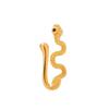 Snake Nose Ring Women Men Personality Punk Nose Nail Fake Piercing Body Jewelry U-Shaped Nose Clips Female Hip Hop Accessories