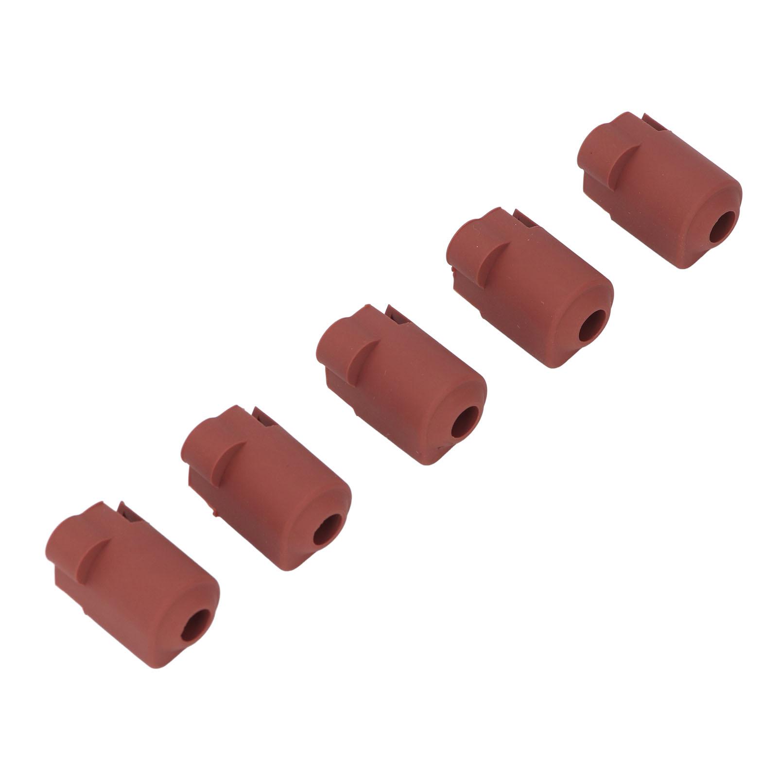 

3D Printer Hotend Silicone Sock High Temperature Resistant Anti Scald Insulated Dust Proof Nozzle Sock Brownish Red