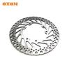 OTOM Motocross Front Rear Brake Discs Steel Rotors For HONDA CRF250R CRF250X CRF450R CRF450X 04-17 Motorcycle Front Brake Rotor