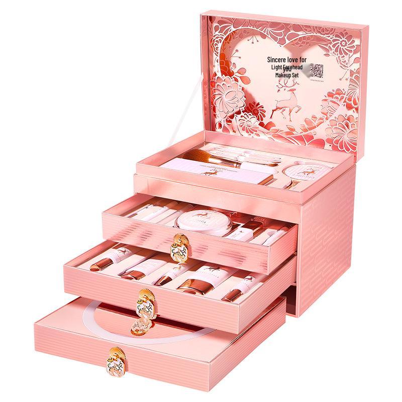 Yilu You Ni 21-Piece Skincare & Makeup Gift Set: Official Holiday Cosmetics Collection