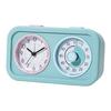 Easy To Use Double Screen Countdowns Timer With Analog Alarm Clock For Precise Cooking Baking And Time Management Tasks