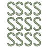12pcs Eucalyptus Wreath Wedding Party Simulated Eucalyptus Wreath Decoration Long-Draping Ivy Garland for Indoor Outdoor Use