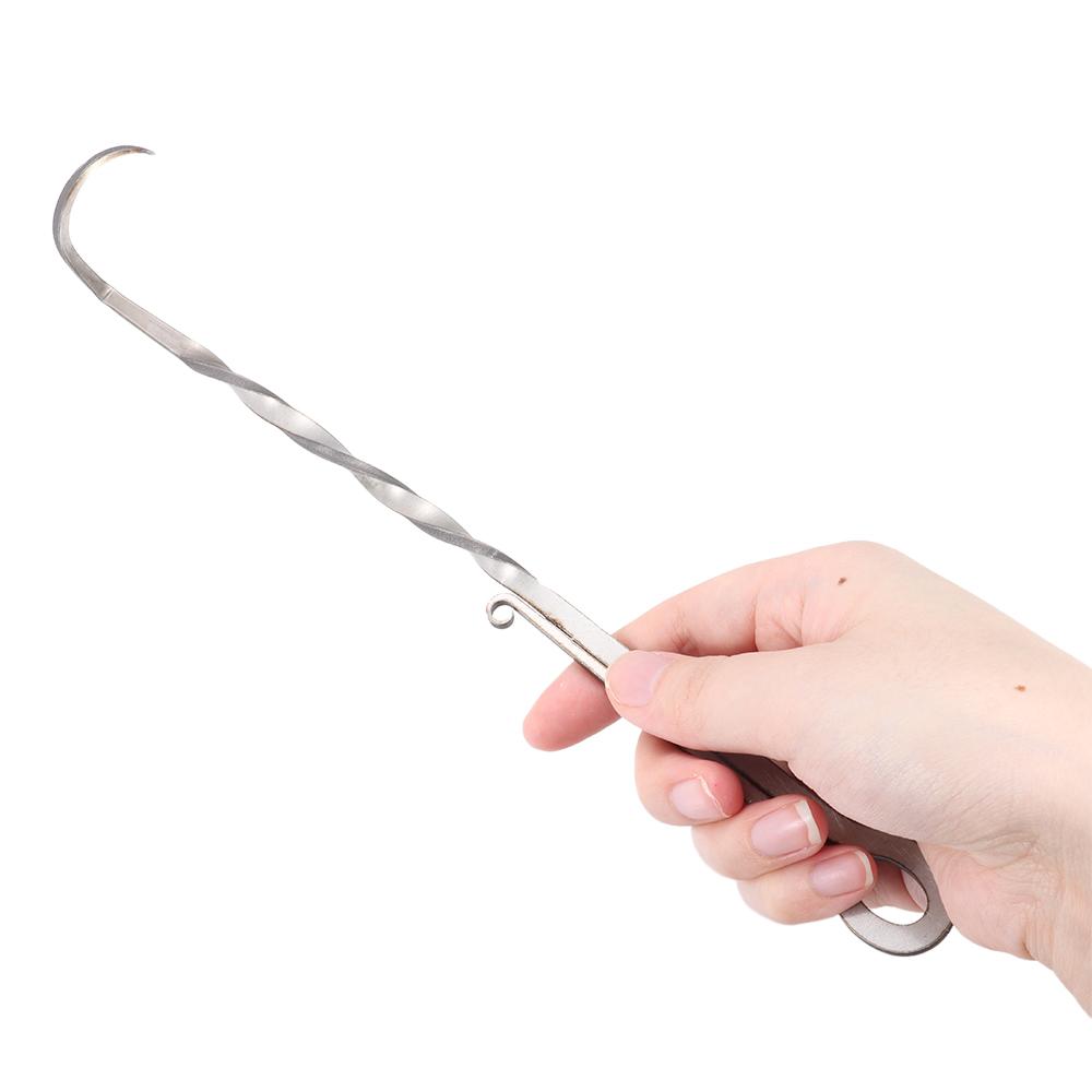 Grill Accessories Meat Hook Flipper Stainless Steel Barbecue Turners Hooks Creativity BBQ Grill