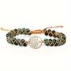 1pc Beaded Braided Bracelet Bohemian Spiritual Style Perfect for Daily Layering Meaningful Looks Unique Jewelry Ideal for Casual