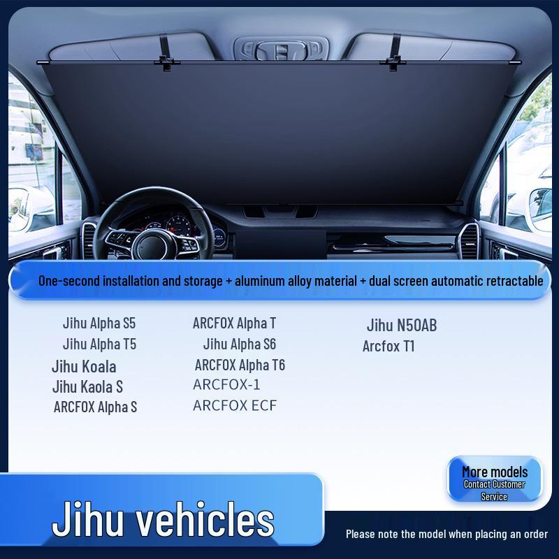 Car Windshield Sunshade - Heat Insulation & Light Blocking for Summer