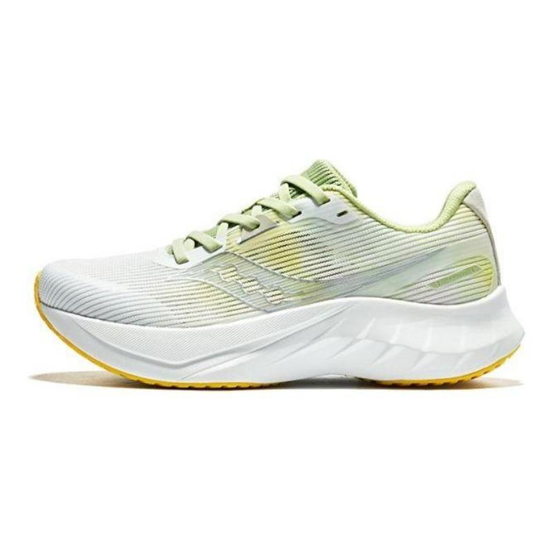 Saucony TIDE 2 women low-top running shoes white green soft breathable cushioned S18216-2 35.5