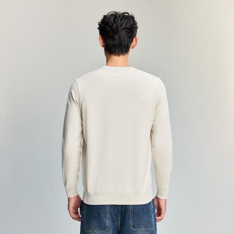 HLA Men's Chinese Dragon Series Soft Knit Pullover Sweater