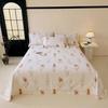 Premium 100% Long-Staple A-Grade Pure Cotton Satin Bed Sheet for Dorms