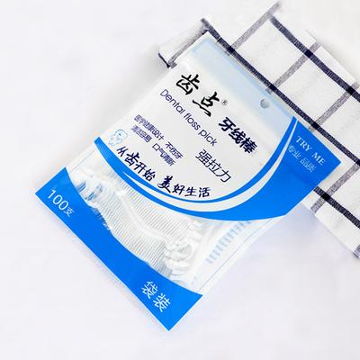 100 Stuks Ultra-fijn Familiepakket Wegwerp Tandenstokers met Strikje