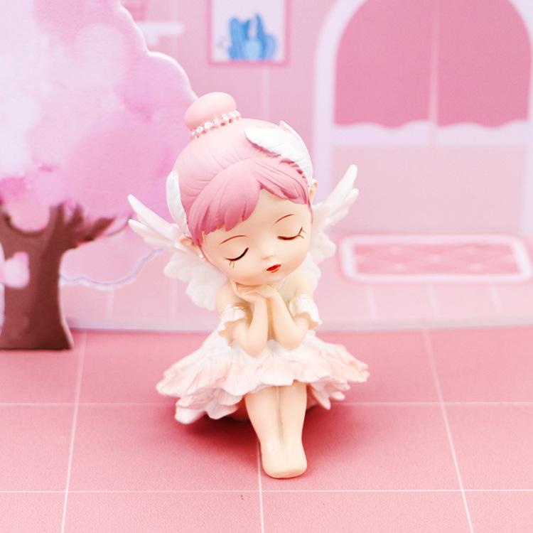 

Скандинавская фигурка балерины для украшения автомобиля, торта или стола As shown