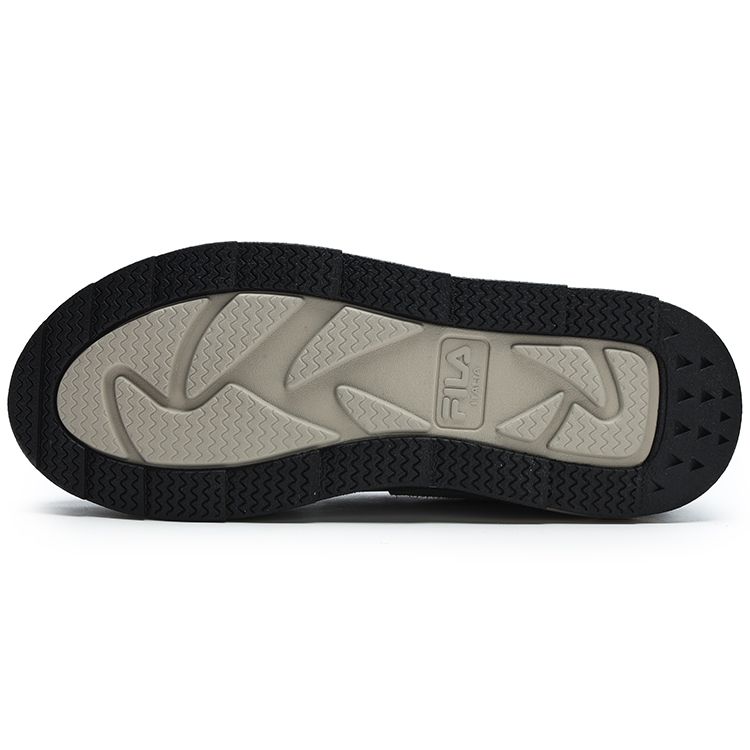 Fila Pala Fabric Casual Modern Low-Top Sneakers Men Sneakers Black Shadow-Gray F12M311203FBD