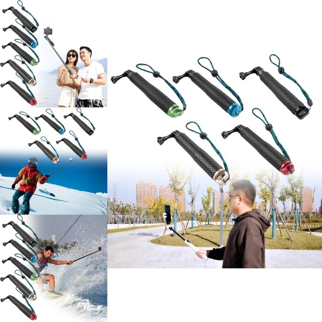 Premium 19 Inch Aluminum Gopro Selfie Stick With Versatile Adjustable Features