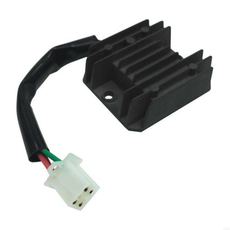 

28GC Motorcycle 4 Wires 4 Pins 12 Regulator Rectifier for CG125 FXD125 Gy6 150cc Scooter Moped ATV Metal China Mainland