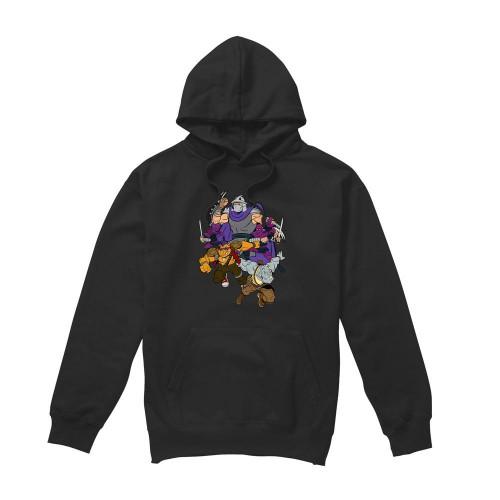 Teenage Mutant Ninja Turtles Mens Shredder And Foot Clan Hoodie