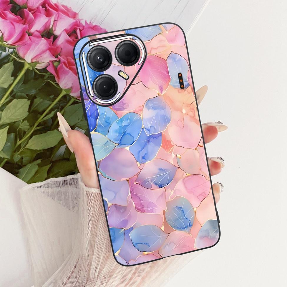 Phone Case For Tecno Pova 7 5G Cover Silicone Cute Cat Fashion Funny Painted Casing For Tecno Pova7 5G LJ7