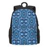 Tie Dye Spiral Swirl Rucksack Blue Plus Purple Trekking Rucksacks Teen Custom Plush High Schoolbags Cool Rucksack