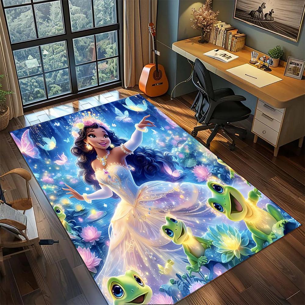 Disney Princesses: Dream Gathering Rug Carpet Large Area Rug Non Slip Washable Floor Mat Gamer Room Bedroom Home Decor