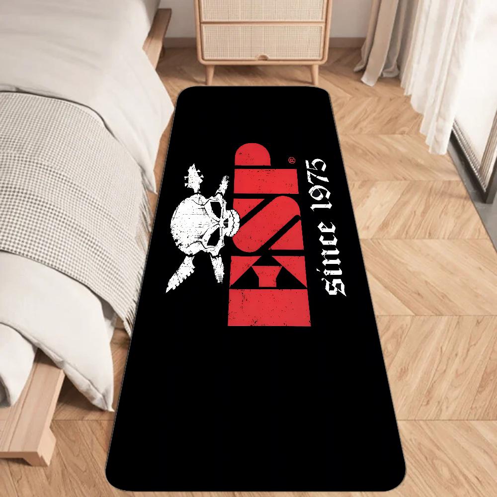 

E-Esp Guitars Floor Mat Graphic Printed Flannel Doormats for Bathroom Kitchen Entrance Carpet Home Decor 40x60cm