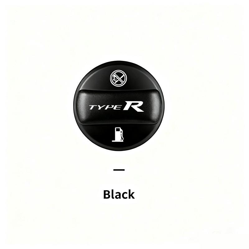 Alloy Car Fuel Tank Cap For Honda Tyre R Emblem Accord CRV Civic City Odyssey Gas Oil Tank Filler Lid Dustproof Cover Decoration