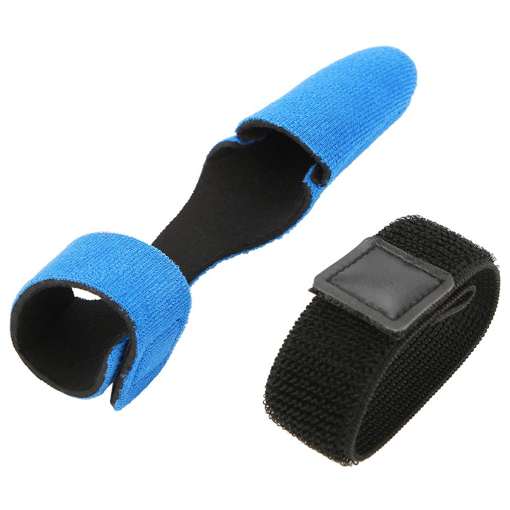 Expandable Neoprene Fishing Pole Sleeve Cover Glove Protector Cap   Rod Strap Set (Blue)