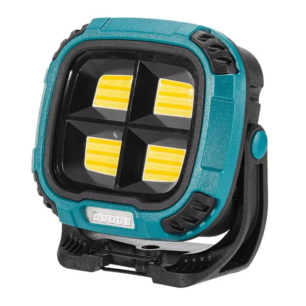 W894-1 COB Magnetic Floodlight Work Lamp Portable Emergency Flashlight (No Battery)