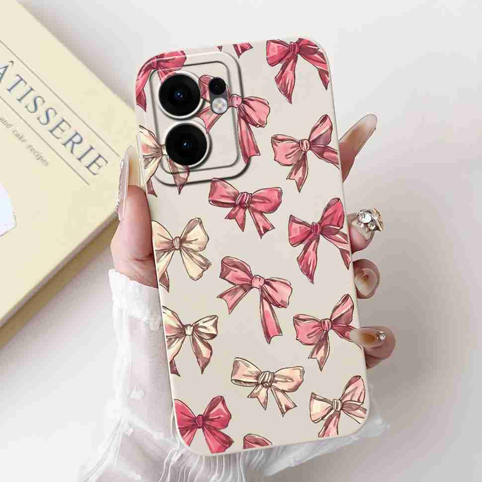 Flower Rabbit Case For OPPO Reno 13F 4G 5G Silicone Soft Cover For OPPO Reno13 F Reno13F 5G CPH2699 2025 Fundas Capas