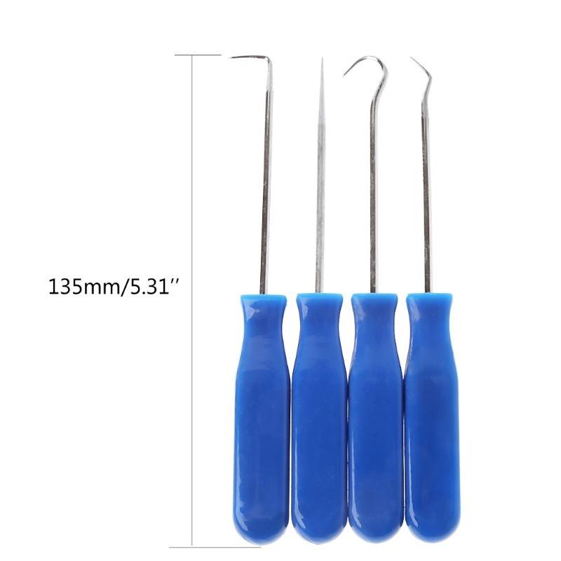 4PCS/Set Car Remover Tool Set Auto Car Pick and Hook Set O Ring Oil Seal Screwdrivers Gasket Puller Craft Hand Mechanic Tools