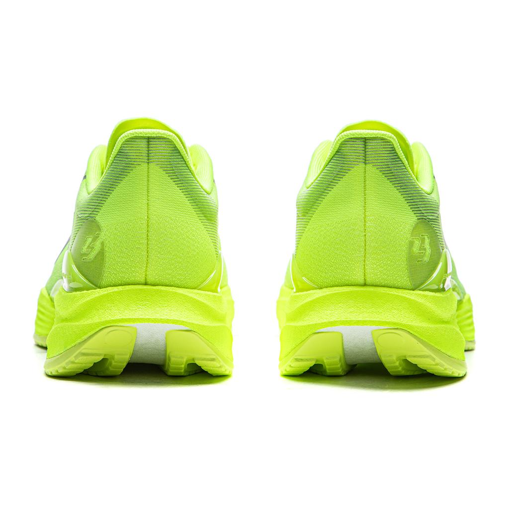 Li Ning Sports Comfortable Shock Absorbing Breathable Low Top Casual Running Shoes Men Sneaker Fluorescent-Bright-Green ARBW017-5