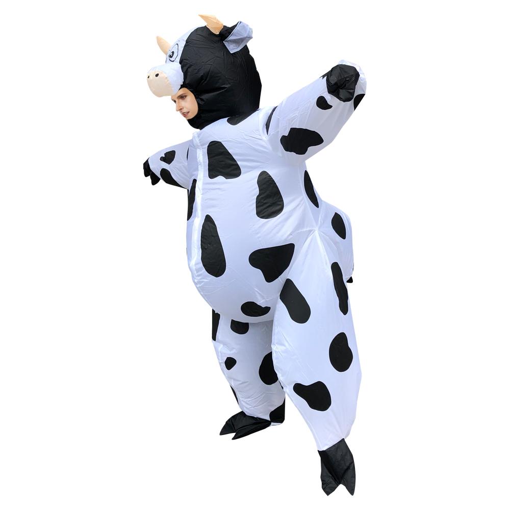 Kuh Aufblasbares Monster Kostüm Gruselig Aufblasbares Cosplay Kostüm Für Erwachsene Halloween Weihnachtsfeier Festival Bühne
