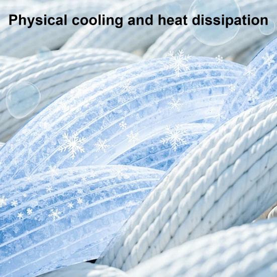Pet Cooling Mat, Ice Silk Dog Cooling Pad, Washable Portable Dog Bed, Summer Cooling Mat for Small Medium Large Dogs Cats