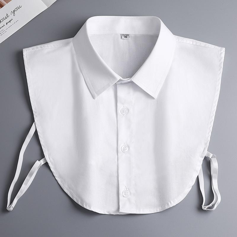 

Lady s Fake Collar Half Shirt Business Collar False Shirt Collar Comfortable Fake Half Collar for Men Women Formal Occasions