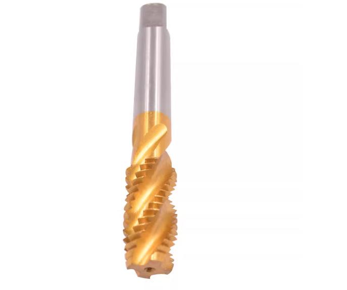 Titanium-Plated Spiral Flute Machine Tap Set M2-M20
