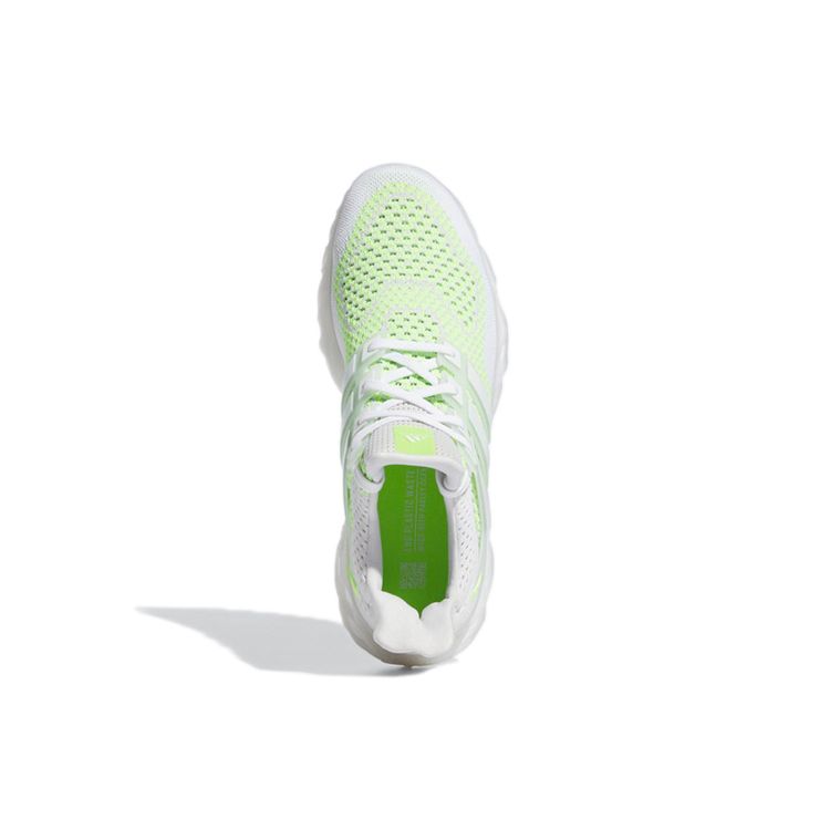 adidas UltraBoost Web DNA Dash Grey Pulse Lime Unisex Sneakers Green Cloud-White GZ1594