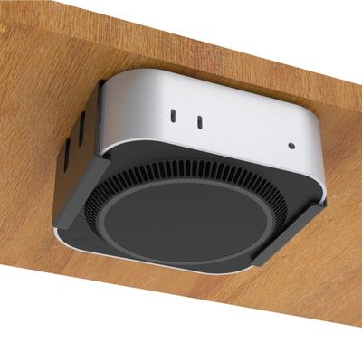 Yousheng Mini Komputer Stacjonarny Metalowy Uchwyt Heavy Duty Antypoślizgowy Za Monitorem Pod Biurkiem Stojak Uchwyt na Mini Komputer Akcesoria PC