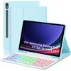 Samsung Galaxy Tab S9 FE 11" Bluetooth-Tastaturhülle mit 7-farbiger Hintergrundbeleuchtung