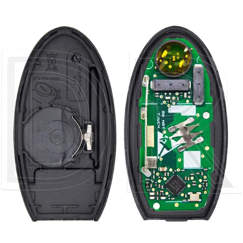 Great 4A Chip 433MHz KR5TXN1 S180144500/502/503/801 With LED Car Remote Key For Nissan Rogue Kicks S Sport Altima Sylphy Versa
