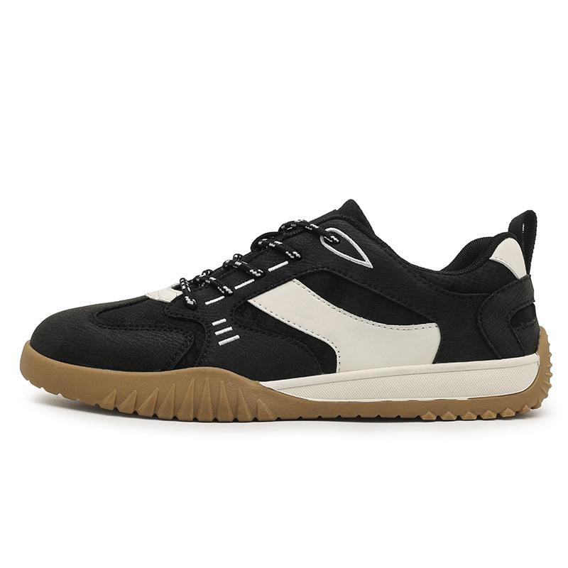 

Retro German training shoes 22 years old autumn new comfortable Forrest Gump shoes dad shoes casual sports 39 чёрный