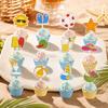 Summer Beach Theme 12 Pack, Decorations for Pool Party and Birthday Supplies