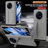 For VIVO X Fold 3 3 Pro Silicone Rotation 180° Folding Wristband*Stand*Hinge 3-in-1 Full Lens Protection Drop-proof Phone Case