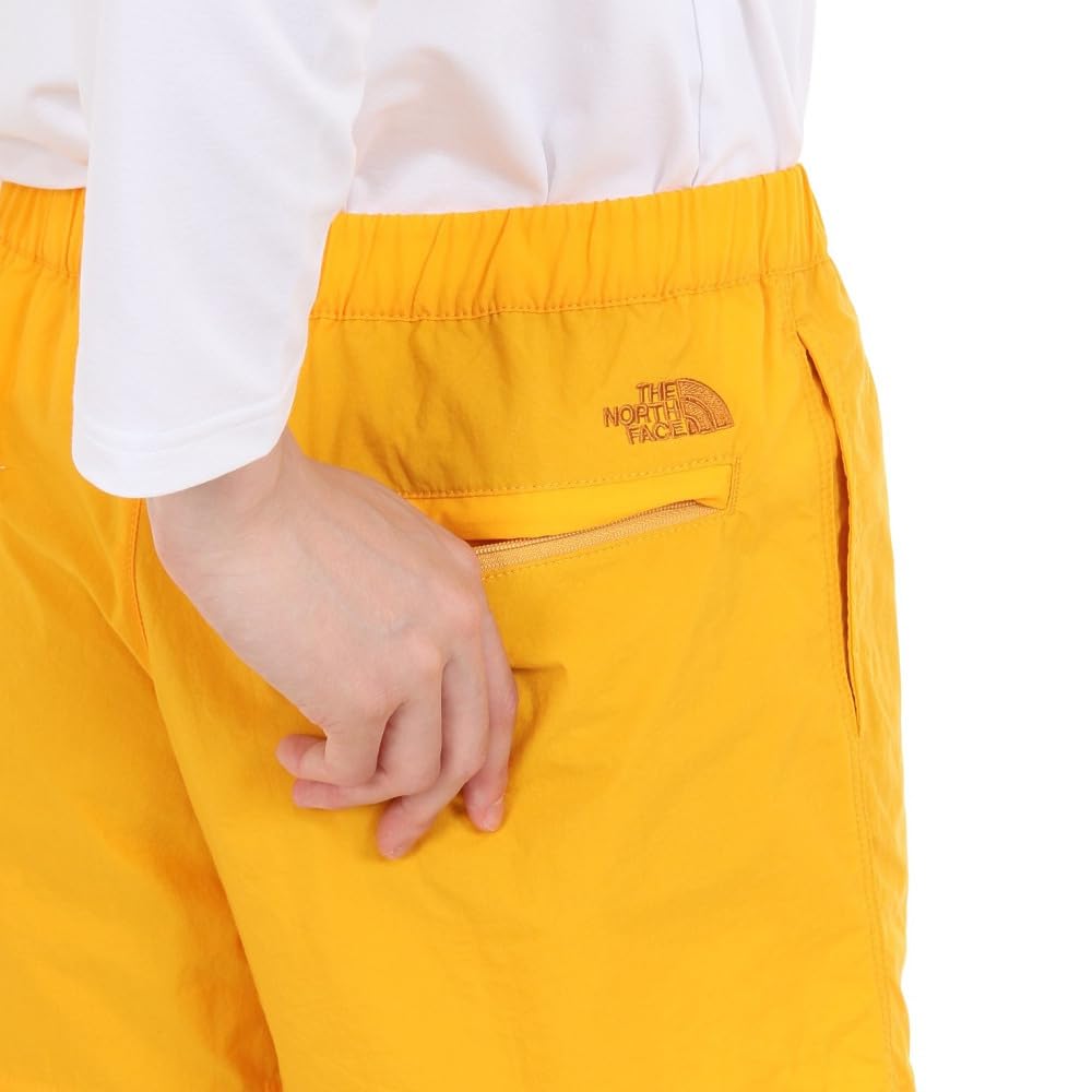 The North Face Versatile Summit Size L Women's Shorts, Lightweight, Water-Repellent, Gold,