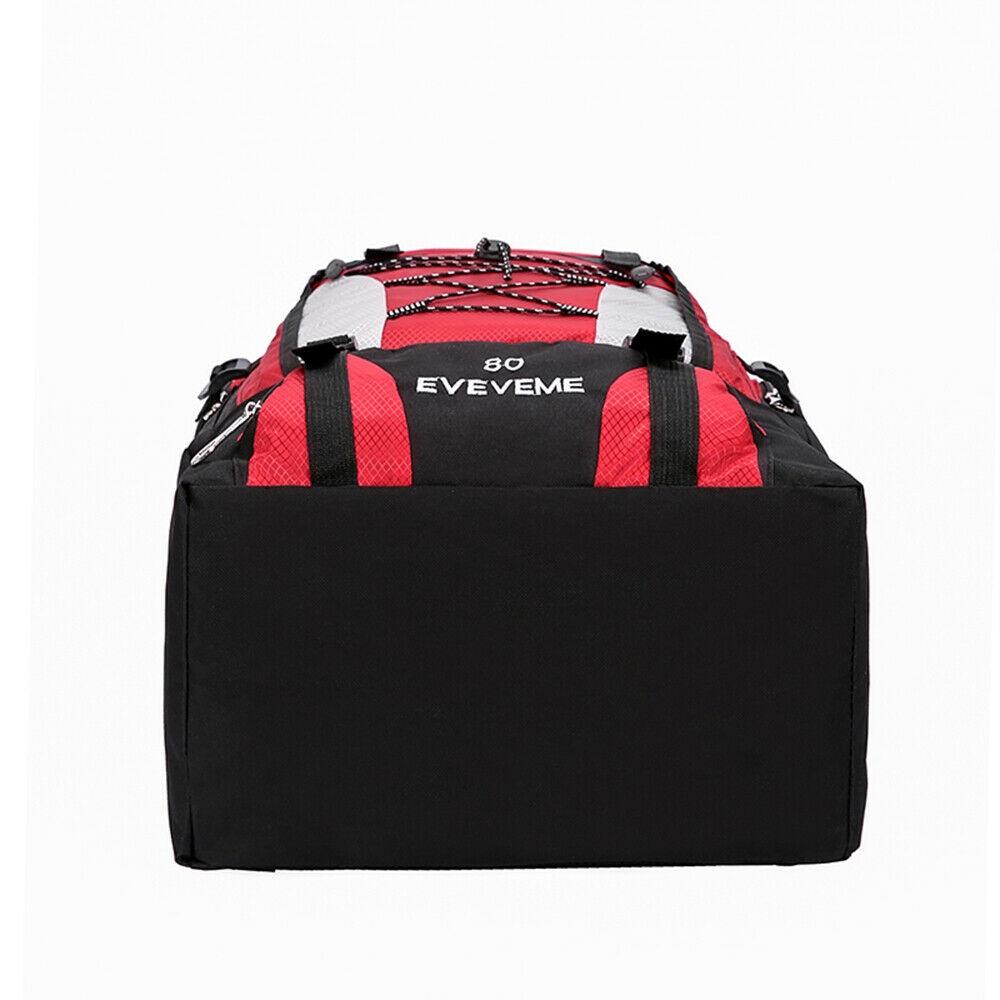 Travel 80l Outdoor Hiking Camping Backpack Waterproof Rucksack Trekking Pack Bag