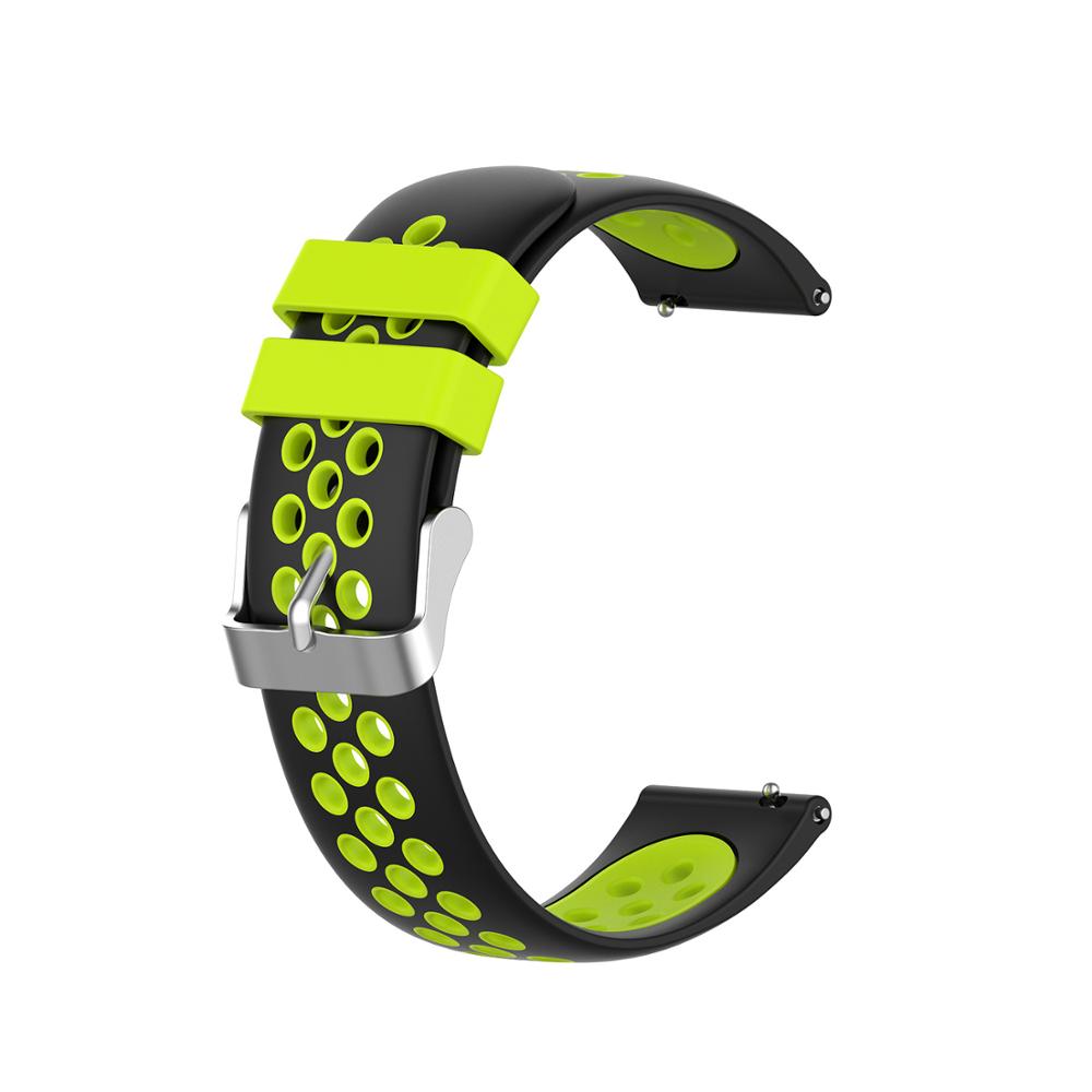 Colorful Sports Silicone Strap For COROS PACE 2 / APEX Pro / 46mm Smartwatch Band Replacement Bracelet Watchband Accessories