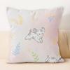 Retro and Cute Animal-Print Pillows  Removable Covers for Home Use Pillows for Office Naps