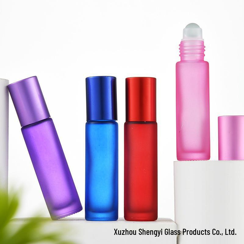 Frosted Roller Bottle - 5ml/10ml Essential Oil, Eye Serum, Perfume Dispenser